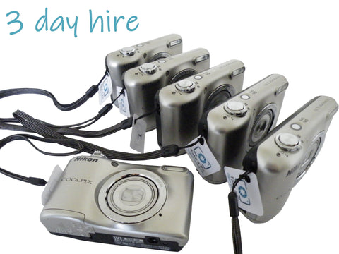 Compact Cameras - 3 day hire