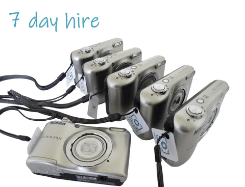 Compact Cameras - 7 day hire