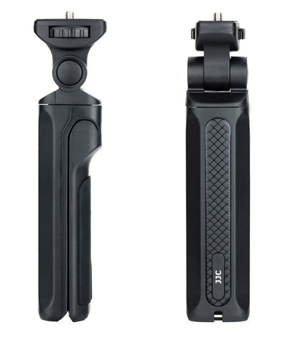 Two black camera grips with JJC branding on a white background