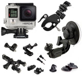 GoPro Hero 4 Silver - Mounts Bundle